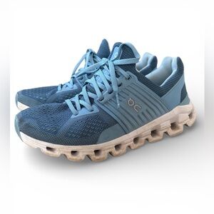 On Running Light Blue Athletic Shoes Size 7.5